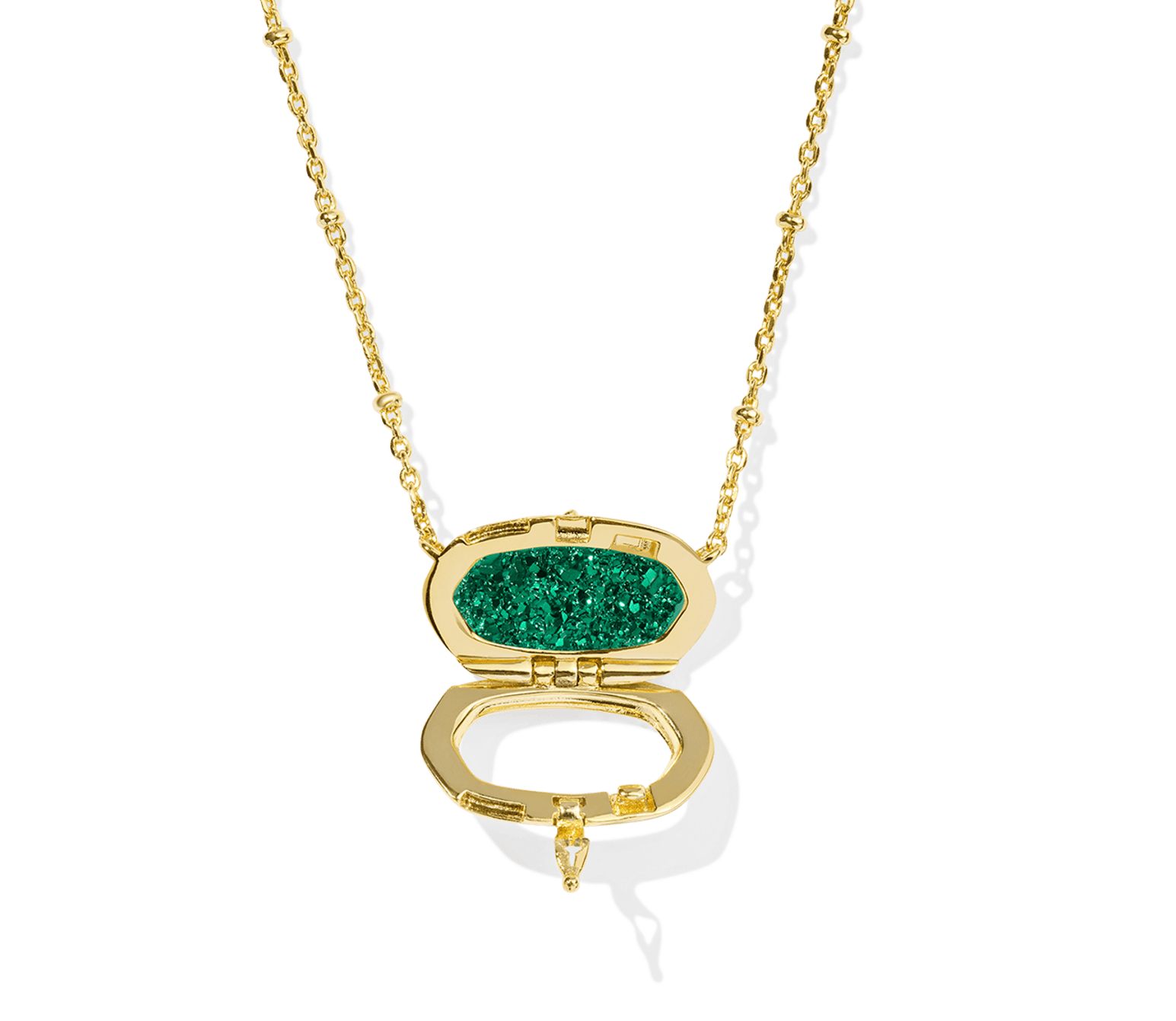 Elisa Locket Short Pendant Necklace
