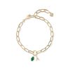 Emilie Letter Chain Bracelet