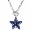 Cassidy Silver Enamel Statement Necklace