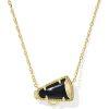 Cheer Gold Short Pendant Necklace