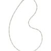 Colin Oxidized Sterling Silver Chain Necklace