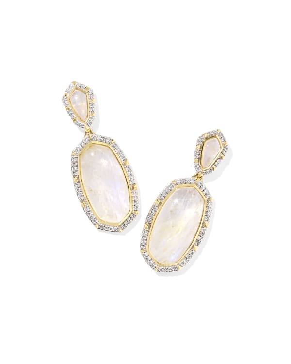 Dani 14k Yellow Gold Statement Earrings - view 2