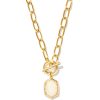 Daphne Convertible Gold Link and Chain Necklace