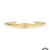 Alpha Phi 18k Yellow Gold Vermeil Davie Cuff Bracelet
