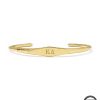 Kappa Delta 18k Yellow Gold Vermeil Davie Cuff Bracelet