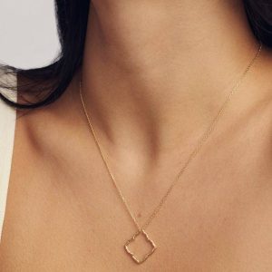 Dira 18k Gold Vermeil Charm Catcher Pendant Necklace - alternate view