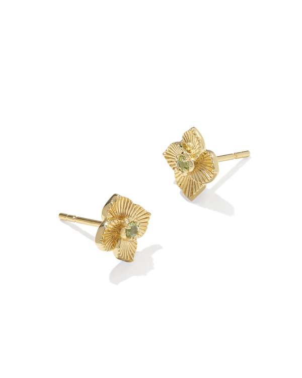Dira Sunray 18k Gold Vermeil Stud Earrings