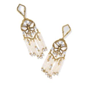 Dolly Parton x Kendra Scott Butterfly Vintage Gold Convertible Statement Earrings