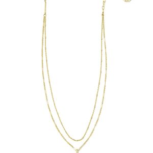 Wrangler® x Yellow Rose by Kendra Scott Elisa Gold Multi Strand Necklace