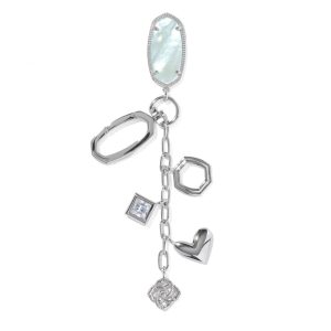 Elle Silver Bag Charm
