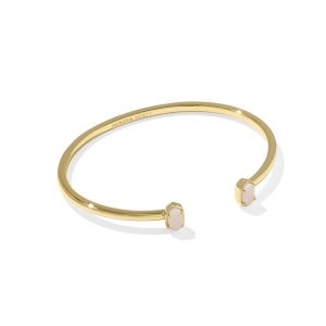Emilie Gold Cuff Bracelet