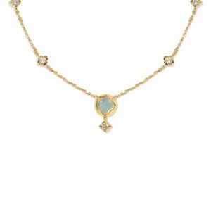 Kailyn 18k Gold Vermeil Strand Pendant Necklace