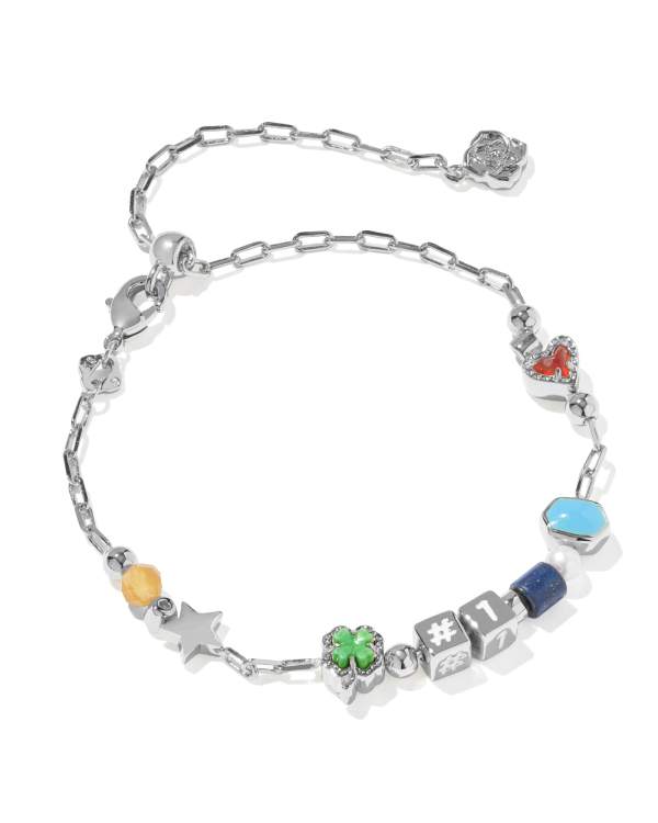 Lacey Silver Delicate Chain Bracelet