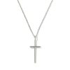 Large Sterling Silver Cross Pendant