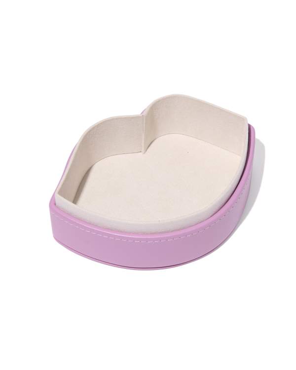 Lip Jewelry Storage Case in Pink - view 2
