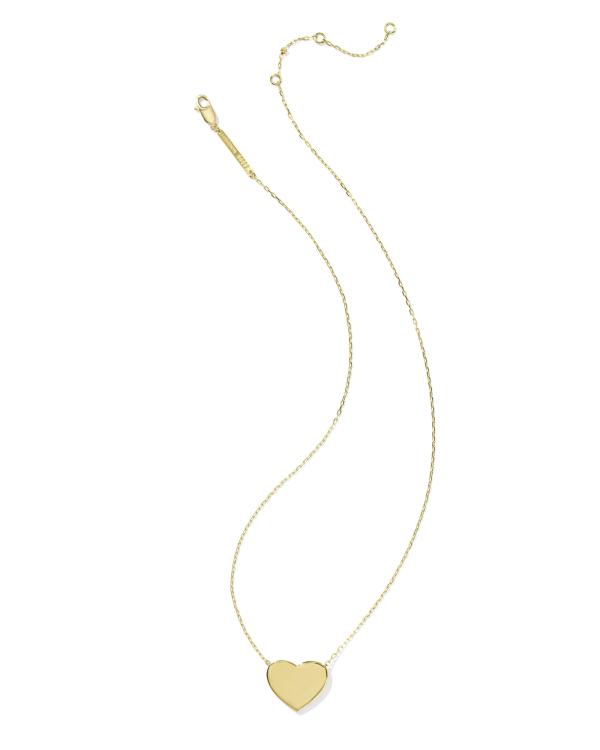 Mackenzie 18k Gold Vermeil Heart Pendant Necklace - alternate view