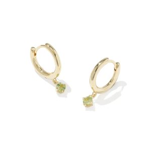 Maisie 18k Gold Vermeil August Huggie Earrings