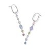 Mini Elisa and Abbie Silver Convertible Huggie Earrings