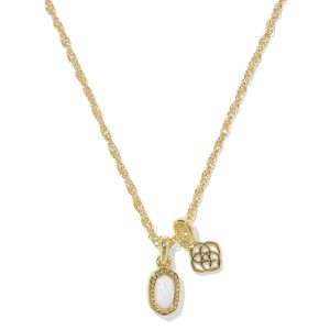 Mini Elisa Dira Gold Necklace