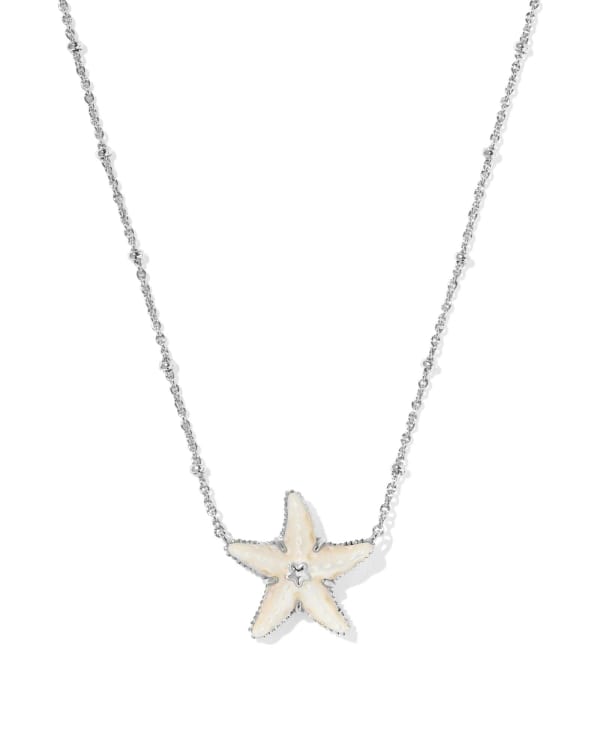 Parker Starfish Silver Short Pendant Necklace