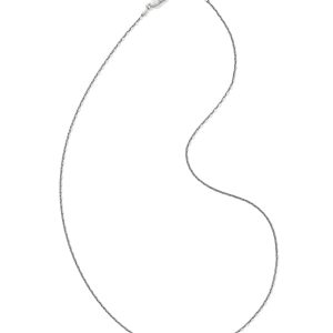 Ramsey Oxidized Sterling Silver Chain Necklace