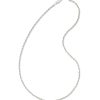 Ryan 22" Rope Chain Necklace in Oxidized Sterling Silver