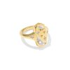Skye Celestial 18k Yellow Gold Vermeil Cocktail Ring