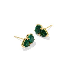 Tatum Gold Stud Earrings