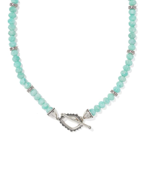 Ellery Vintage Silver Beaded Strand Necklace