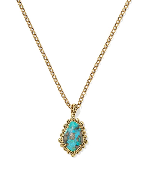 Ellery Vintage Gold Short Pendant Necklace
