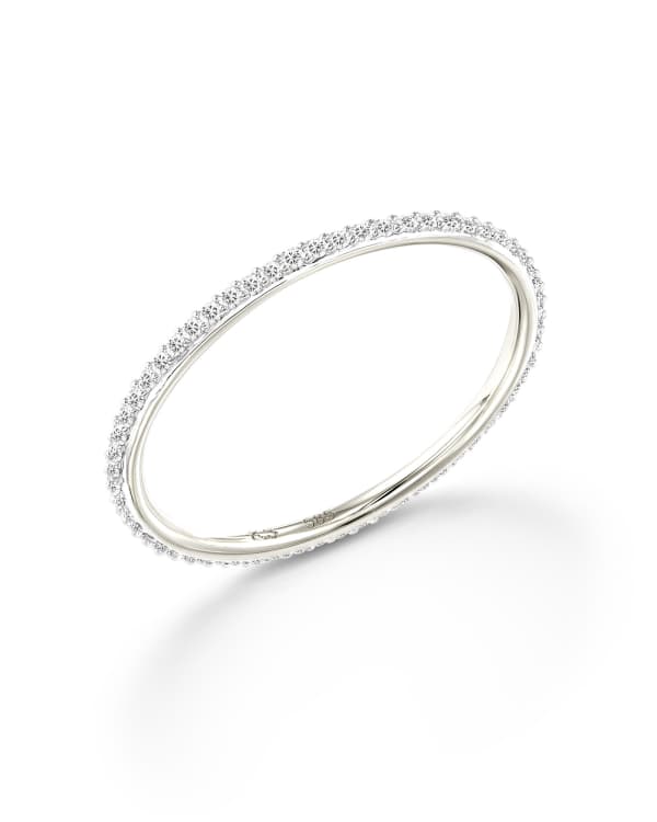 0.23 ct Angelina 14k White Gold Band Ring in White Diamond - view 2
