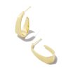 Cadence Hoop Earrings in 18k Gold Vermeil