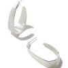 Cadence Large Hoop Earrings in Sterling Silver