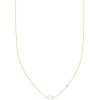 Cathleen 14k Yellow Gold Pendant Necklace Freshwater Cultured Pearl