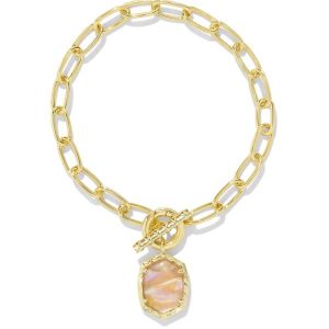 Daphne Convertible Gold Link and Chain Bracelet