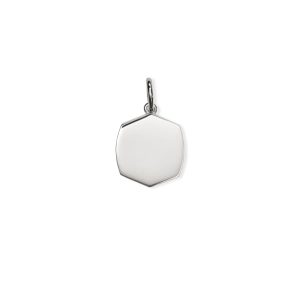Davis Small Charm in Sterling Silver
