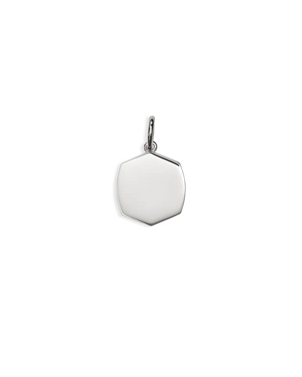 Davis Small Charm in Sterling Silver - alternate view