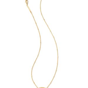 Elisa Gold Texas Necklace in Ivory Mother-of-Pearl - alternate view