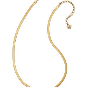 Kassie Chain Necklace in Vintage Gold