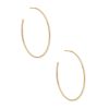 Keeley 50mm Hoop Earrings in 18k Gold Vermeil