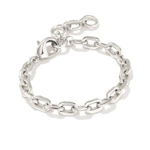 Korinne Chain Bracelet in Silver