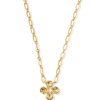 Leanne Gold Short Pendant Necklace