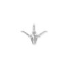 Longhorn Charm in Sterling Silver