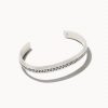 Hicks Cuff Bracelet in Oxidized Sterling Silver