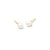 Michelle Pearl 14k Yellow Gold Stud Earrings in Freshwater Cultured Pearl