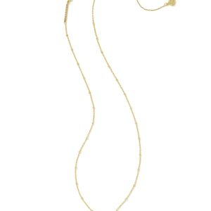 Mini Abbie Gold Satellite Short Pendant Necklace in Ivory Mother-of-Pearl - alternate view