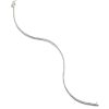 14k White Gold Tennis Bracelet in White Diamond